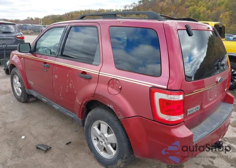 2008 Ford Escape Xlt z USA, uszkodzony, nr VIN 1FMCU93148KB10412